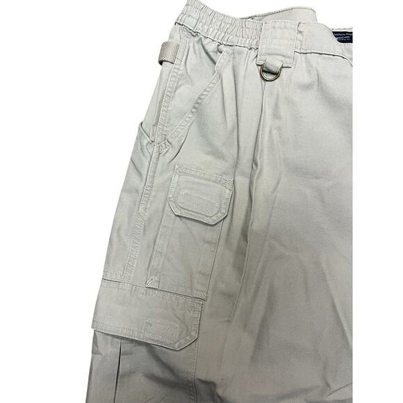 5.11 Tactical Men's 44/30 Utility Cargo Stretch Combat Khaki Pants - Picture 4 of 11